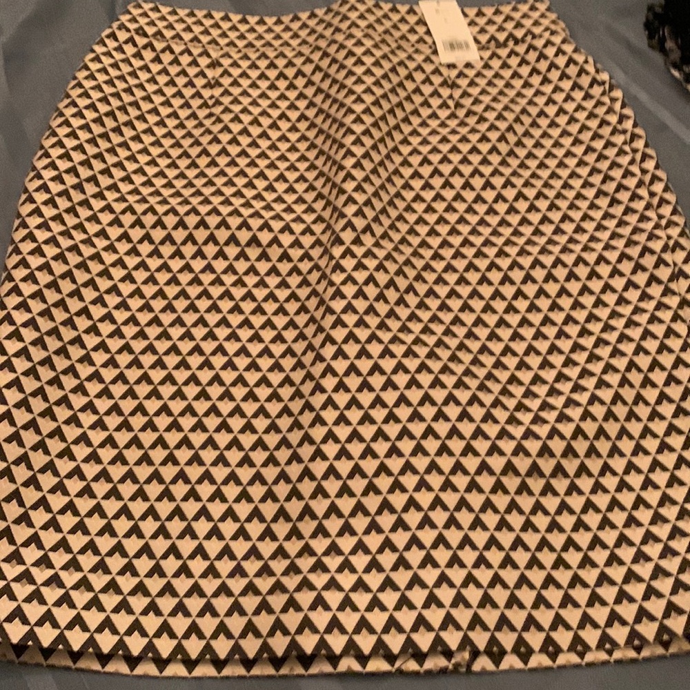 NWT! Banana Republic diamond patterned pencil skirt